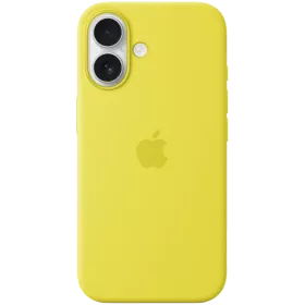 APPLE силиконовый чехол с MagSafe Star Fruit для iPhone 16 — Изображение №1