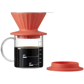 BUYDEEM Coffee Filter (350 ml), Vivid Orange — Image №1