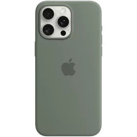 APPLE Θήκη Silicone Case with MagSafe με MagSafe, Cypress for iPhone 15 Pro Max — Εικών №1