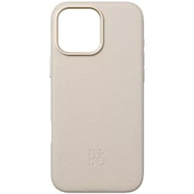 BANG & OLUFSEN Case Leather Case with MagSafe, Hourglass Sand for iPhone 16 Pro — Image №1