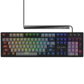 LORGAR Azar 514 Πληκτρολόγιο παιχνιδιών, Ενσύρματο, Μαύρος, Αγγλική — Εικών №1