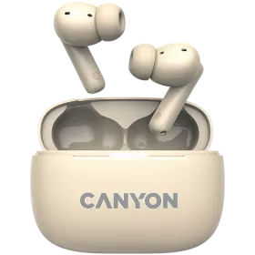 CANYON TWS-10 {Бездротове} Гарнітура, Бежевий — Зображення №1