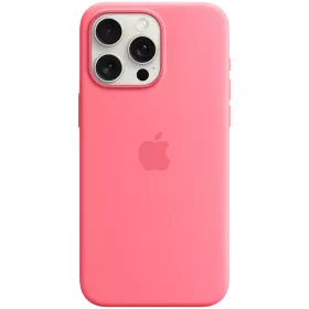 Պատյան APPLE Silicone Case with MagSafe հետ MagSafe Վարդագույն for iPhone 15 Pro Max — image №1