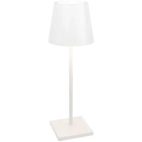 ZAFFERANO POLDINA L DESK LAMP 165x497mm. PAINTED MATT WHITE 5.5W LED 400lm. — Image №1