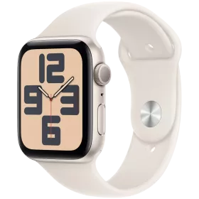 Apple Watch SE GPS Gen.2 (2024)  Спортивный ремешок Starlight, S/M, 40мм, Starlight — Изображение №1