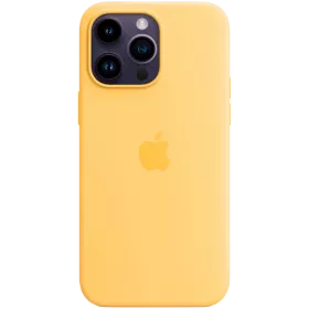 Чехол APPLE силиконовый с MagSafe Sunglow для iPhone 14 Pro Max — Изображение №1