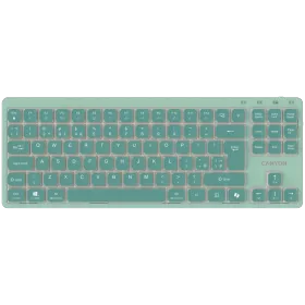 CANYON HKB-10 Keyboard, Wired, Green — Image №1