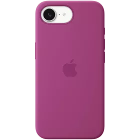 APPLE силиконовый чехол  Розовый для iPhone 16e — Изображение №1
