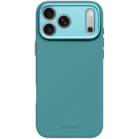 DECODED Θήκη Antimicrobial Silicone MagSafe με MagSafe, Retro Blue for iPhone 17 Pro Max — Εικών №1