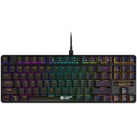 Клавиатура проводная CANYON Cometstrike GK-50 RGB TKL USB Black (CND-SKB50-US) — Изображение №1