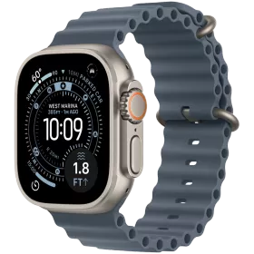 Apple Watch Ultra 3, 49mm, Natural, Anchor Blue Ocean Band — Image №1