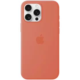 APPLE Чохол силіконовий з MagSafe Tangerine для iPhone 16 Pro Max — Зображення №1