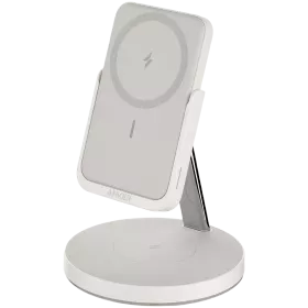Power Bank ANKER με Stand, 5000 mAh, Λευκό — Εικών №1