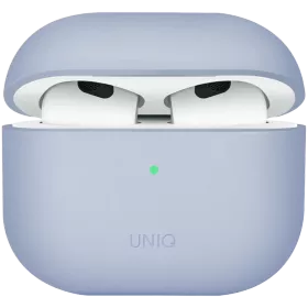 UNIQ Чехол LINO  Arctic Blue для AirPods (Gen3) — image №1