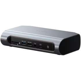 SATECHI Мультимедийная док-станция Thunderbolt 4 Pro, Space Gray — Изображение №1