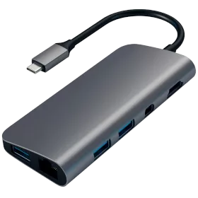 SATECHI  ST-TCMM8PA  Multiport Adapter  Space Gray — Εικών №1