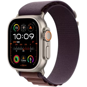 Apple Watch Ultra 2 2024, 49mm, Natural, Indigo Alpine Loop, Medium — Image №1