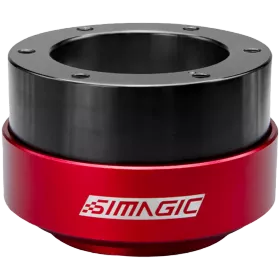 SIMAGIC QR70 Quick Release Base, Black/Red — Image №1