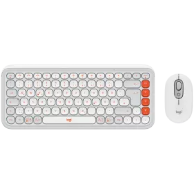 Клавіатура LOGITECH POP ICON COMBO OFF WHITE — Зображення №1