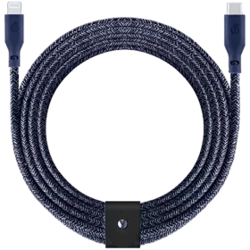 UBEAR Кабель-переходник с USB-C на Lightning, Чёрный, 2.4м — image №1