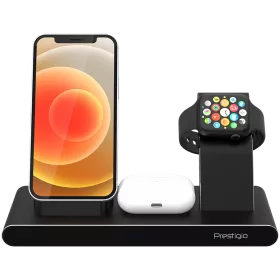 PRESTIGIO ReVolt A7 Ασύρματος φορτιστής, 10 βατ, Μαύρος — Εικών №1