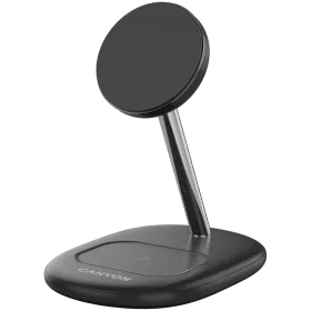 CANYON WCS-205 W/O Adapter Wireless Charger, Black — Image №1
