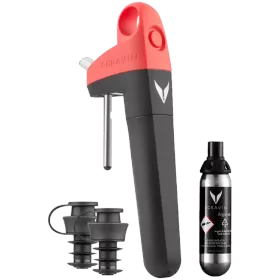 CORAVIN Pivot Wine Preservation System, Black/Red — Image №1