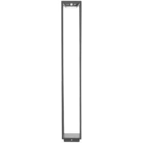 ZAFFERANO HOME SOLAR FLOOR LAMP 140x140x1000mm. 2.2W - IP54 - DARK GREY — Image №1