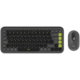 Клавиатура LOGITECH POP ICON COMBO GRAPHITE — Изображение №1