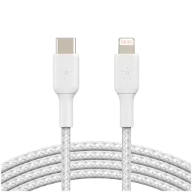 BELKIN USB-C to Lightning Cable, 2 m, White — Image №1
