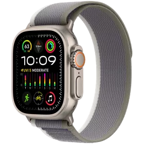 Apple Watch Ultra Series 2 GPS + Cellular  Green/Grey Trail Loop, M/L, 49mm, Natural — Image №1