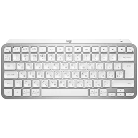 LOGITECH MX Keys Mini Keyboard, Wireless, Pale Grey, RU/International EN — Image №1