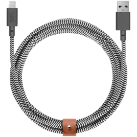 NATIVE UNION USB to Lightning Cable, 3 m, Zebra — Image №1