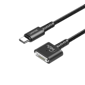 UNITEK USB-C to MagSafe 3 Cable, 2 m, Black — Image №1