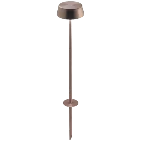 ZAFFERANO SISTER LIGHT WI-FI GARDEN 132x1060mm. ANODIZED COPPER. 3.2W 22/27/30/40K-5Vdc — Image №1