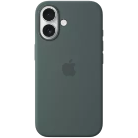 APPLE Case Silicone Case with MagSafe Lake Green for iPhone 16 — Image №1
