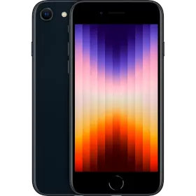 iPhone SE Gen.3, 64 ГБ, Қараңғы түн — image №1