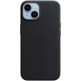 APPLE Leather Case with MagSafe Midnight for iPhone 14 — Image №1