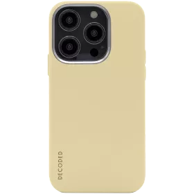 DECODED Case ANTIMICROBIAL SILICONE CASE with MagSafe, Beige for iPhone 14 Pro Max — Image №1