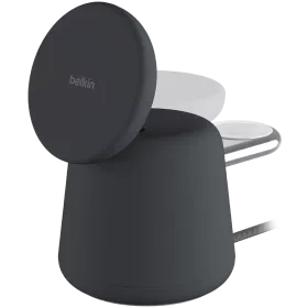 Индукционная зарядка BELKIN BoostCharge Pro 2-in-1, 15 Вт — Изображение №1