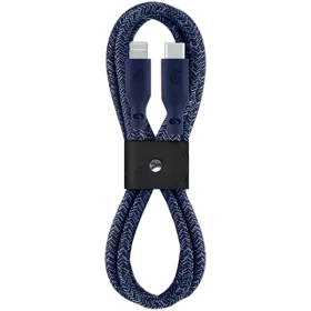 UBEAR Кабель-переходник с USB-C на Lightning, Синий, 1.2м — image №1