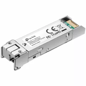 TP-LINK 1000Base-BX WDM Bi-Directional SFP module, TX: 1550 nm and RX: 1310 nm, 1 LC Simplex port , up to 2 km transmission distance in 9/125 μm SMF (Single-Mode Fiber), Supports Digital Diagnostic Monitoring (DDM). — Image №1
