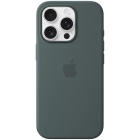 APPLE Silicone Case with MagSafe, Lake Green for iPhone 16 Pro — Image №1