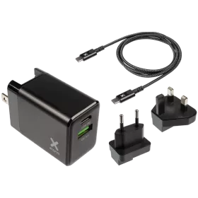 XTORM Power Adapter USB-C, 65 W, Black — Image №1