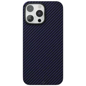 Protective Case VLP Kevlar Case with MagSafe Dark Blue for iPhone 16 Pro — Image №1