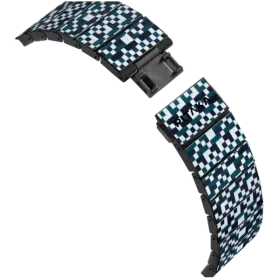 Ремешок PITAKA Dreamland ChromaCarbon Мозаика для Apple Watch — image №1