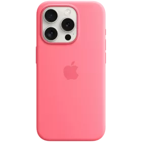 Чохол APPLE силіконовий з MagSafe Рожевий для iPhone 15 Pro — Зображення №1