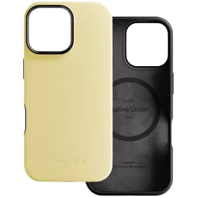 NATIVE UNION Case Active with MagSafe, Lemon for iPhone 16 Pro Max — Image №1