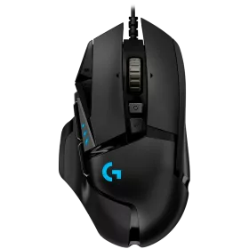 LOGITECH G502 HERO Gaming Mouse, Wired, Black — Image №1