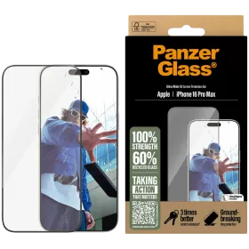 Захисне скло PanzerGlass для iPhone 16 Pro Max | Ultra-Wide Fit — Зображення №1